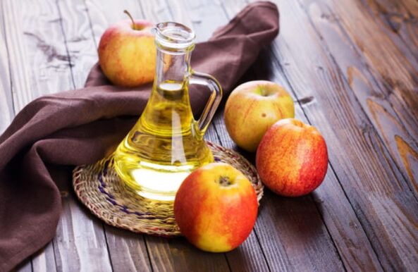 apple cider vinegar to treat papillomas on the neck